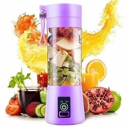 The USB Rechargeable Juicer & Mixer: Fresh Drinks, Zero Cords.