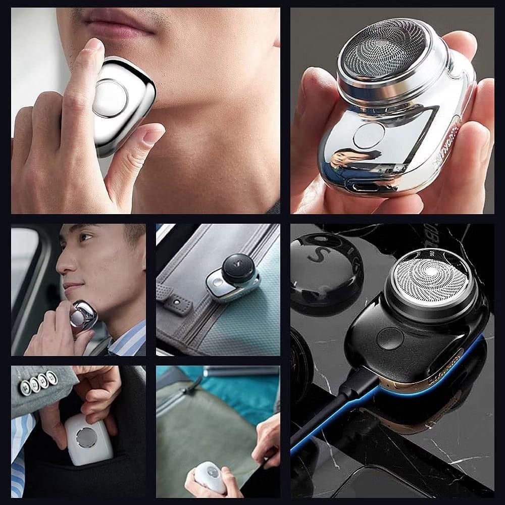 Smooth Shave Anytime, Anywhere – Mini Electric Shaver