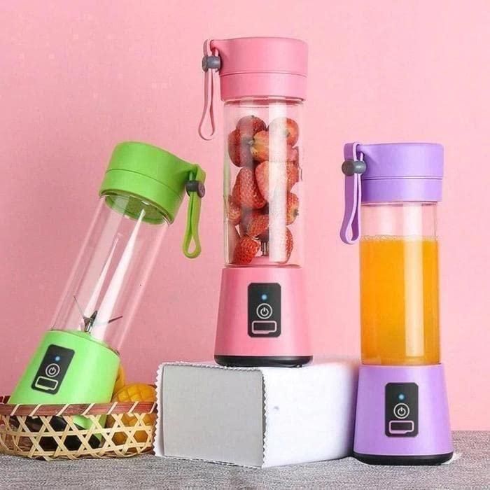 The USB Rechargeable Juicer & Mixer: Fresh Drinks, Zero Cords.